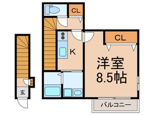 ルミエ－ルⅠの物件間取画像